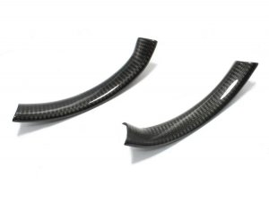 Alfa Romeo Giulia Steering Wheel Trim - Carbon Fiber - Side Cover Set - Italian Theme - QV Model Alfa Romeo Giulia Steering Wheel Trim - Carbon Fiber - Side Cover Set - Italian Theme - QV Model